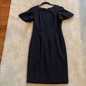 Badgley Mischka Black Pencil Dress